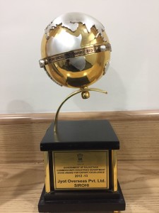 JYOTOVERSEAS EXPORT AWARD